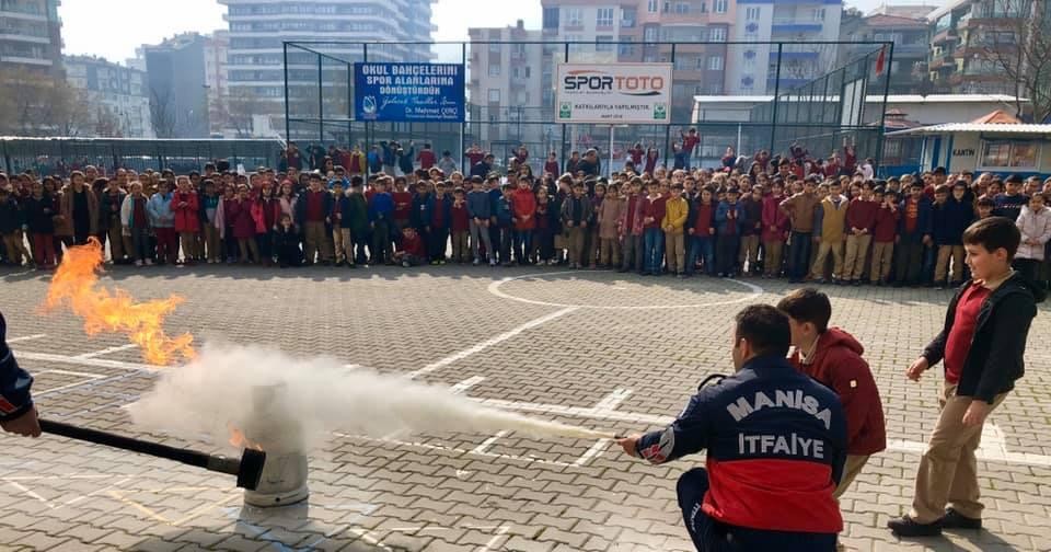 İtfaiyeden 52 bin 711 öğrenciye ‘Afet’ eğitimi 