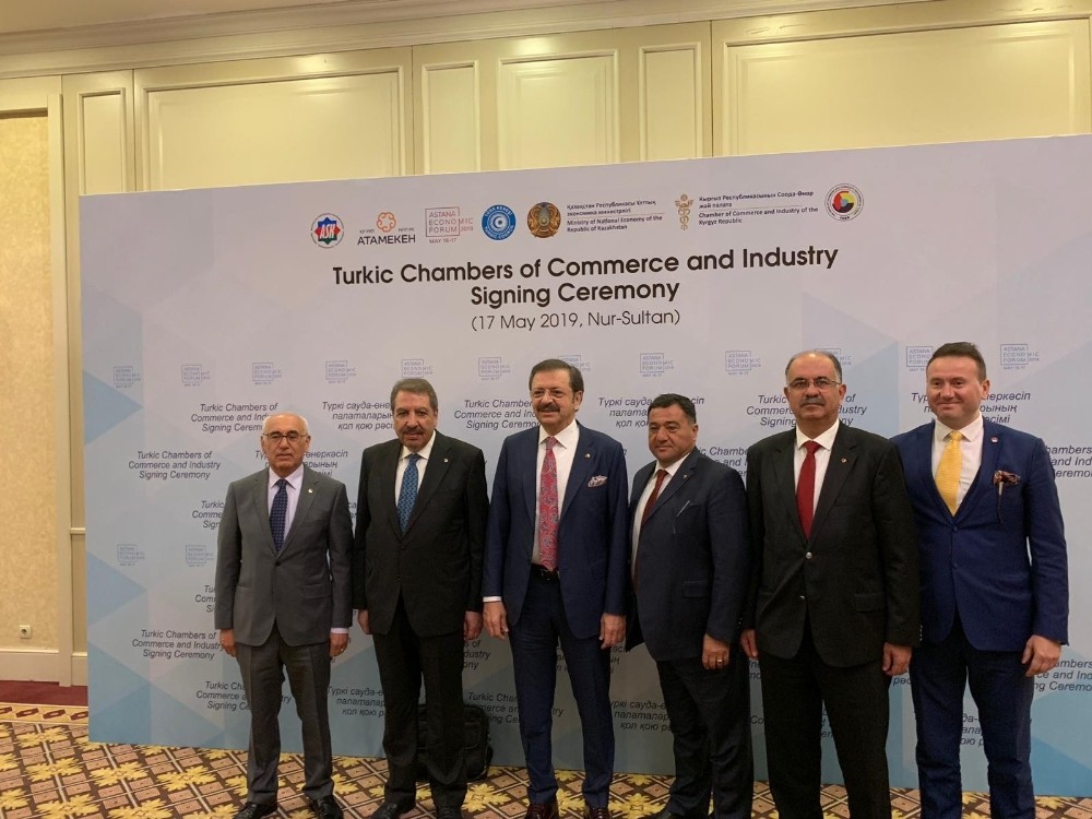 ITSO Meclis Başkanı Şahlan, Kazakistan’da Türk Konseyi imza törenine katıldı 