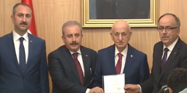 İttifak düzenlemesi Meclis'e sunuldu