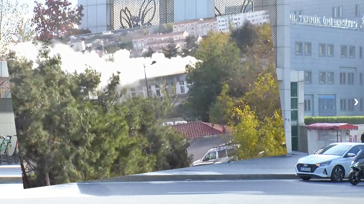 İTÜ Rektörlük binasında yangın çıktı