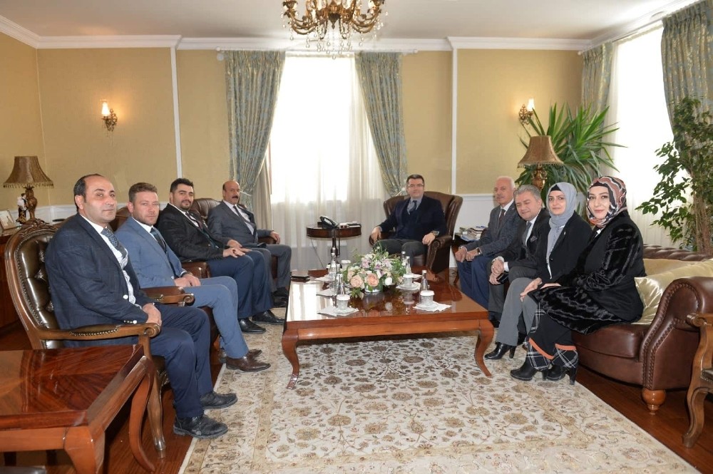 İYİ Parti Erzurum İl Başkanı Kırkpınar’dan, Vali Memiş’e ziyaret 