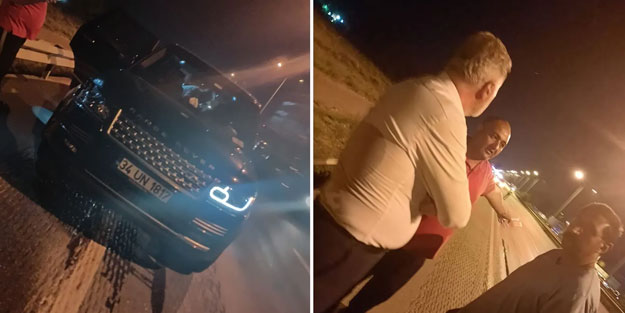 İYİ Parti Genel Başkan Yardımcısı Bahadır Erdem'in makam aracı vatandaşa çarptı