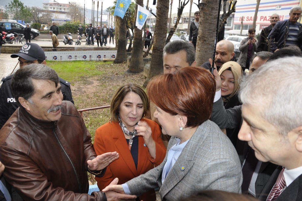 İYİ Parti Genel Başkanı Akşener Antalya’da 