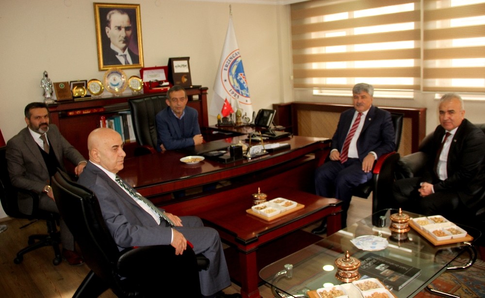 İYİ Parti heyetinden Erzincan TSO’ya ziyaret 