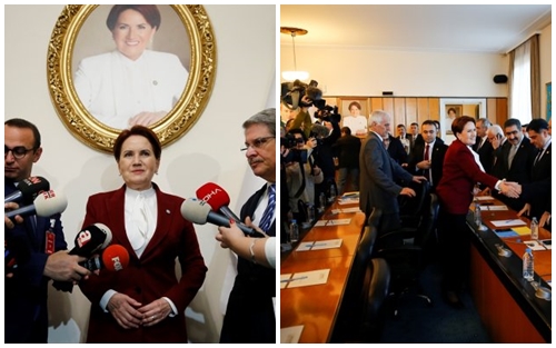 İyi Parti koridorlarında 'pes' dedirten görüntüler