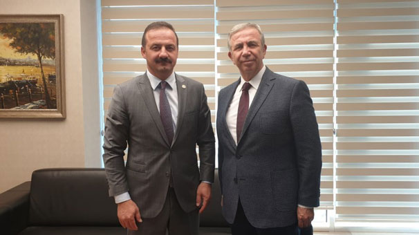 İYİ Parti’den Mansur Yavaş’a dikkat çeken ziyaret