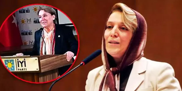 İYİ Parti'li isim yarım taktığı başörtüsünü çıkardı