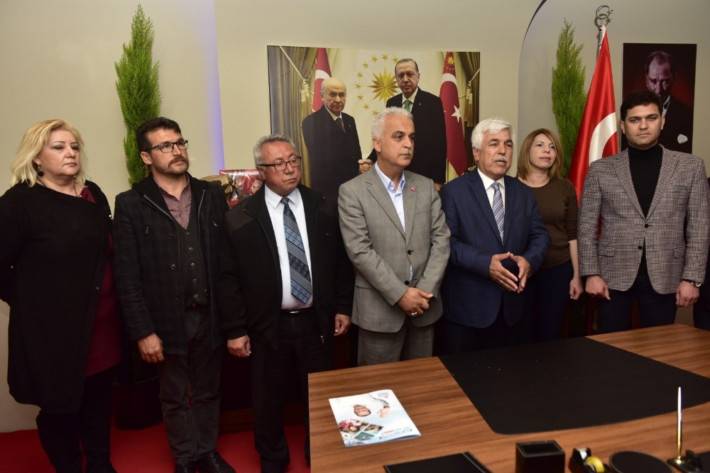 İyi Parti’li kurucular MHP saflarına katıldı 