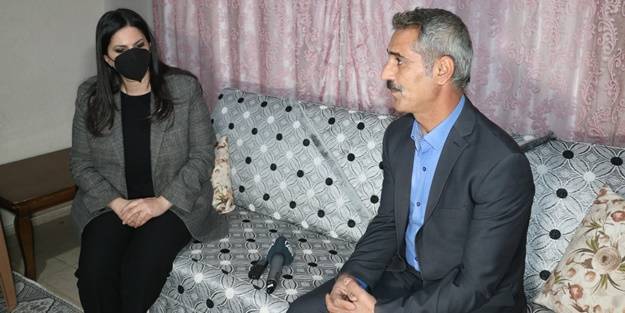 İYİ Partili Lütfü'nün küfrettiği şehit ailesine AK Parti'den ziyaret