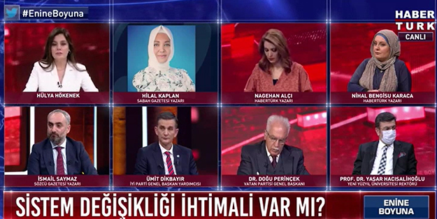 İYİ Partili Ümit Dikbayır, FETÖ bağlantıları açıklanan Habertürk avukatlığına soyundu