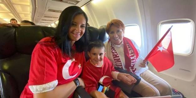 İyi Parti'nin parası ile uçak kiralayıp Belgrad'a gittiler! Oğul, gelin, torun, yandaş gazeteciler bir arada