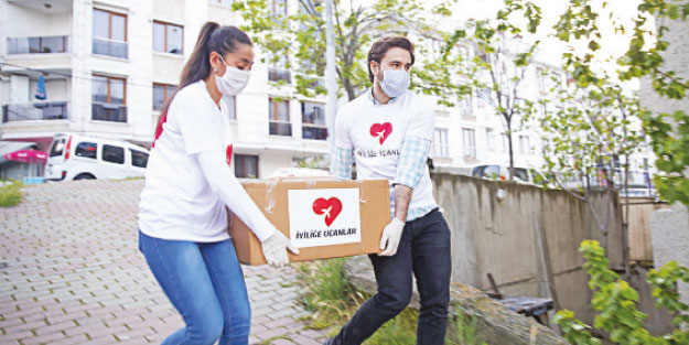 İyiliğe Uçanlar’dan 620 aileye yardım