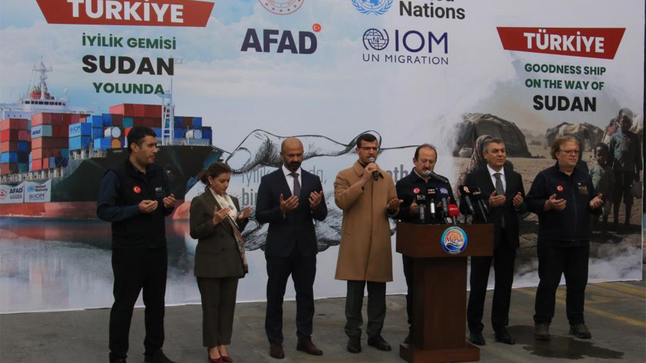 İyilik Gemisi Sudan seferinde