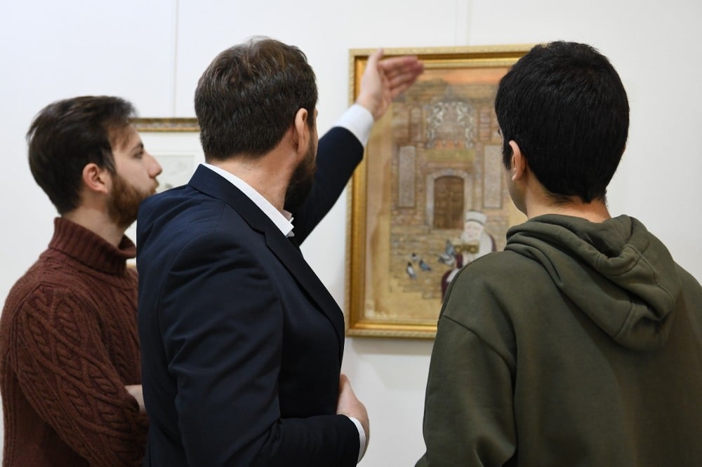 İz Minyatür Sergisi SAÜ’de açıldı 