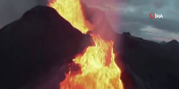 Yanardağ İHA ile görüntülendi! Ortaya muhteşem manzaralar çıktı