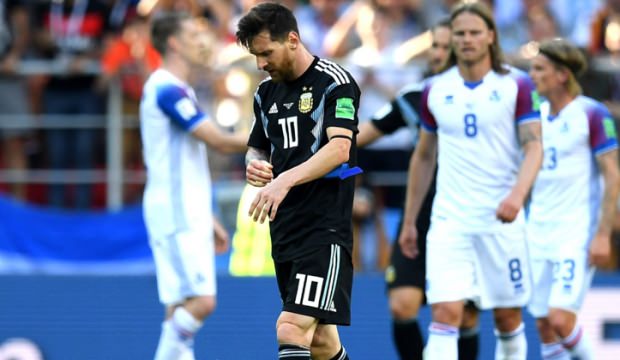 İzlanda'ya takılan Arjantin'den Messi açıklaması