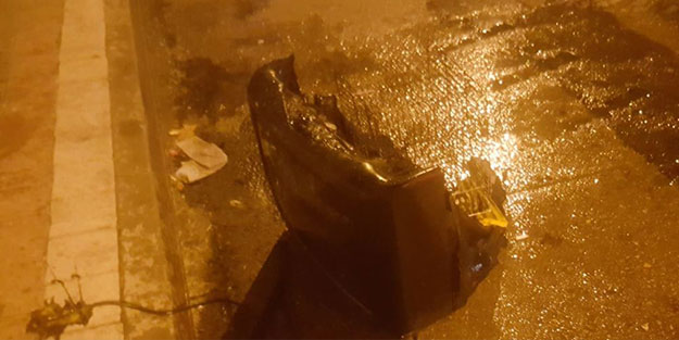 İzledikleri televizyon patladı, evde mahsur kaldılar!