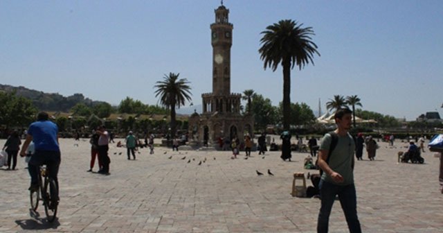İzmir 66 yılın en sıcak gününü yaşıyor