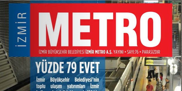 İzmir Büyükşehir Belediyesi'nin dergisi 'Hayırcı'ları çıldırttı!