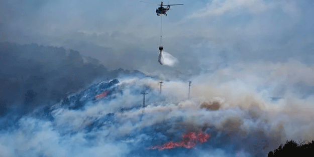 İzmir'de korkulan oldu! Alevler evlere sıçradı