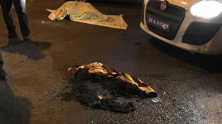 İzmir Konak'ta çığlıklara koştular! Sokak ortasında yanarak öldü