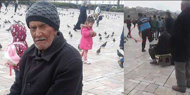 İzmir Konak'ta zabıtanın yemlerini döktüğü kuşçu amca konuştu