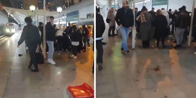 İzmir metrosunda bıçaklı saldırı