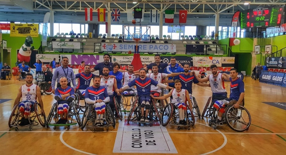 İzmir Tekerlekli Sandalye Basketbol Takımı Avrupa 3.’sü oldu 