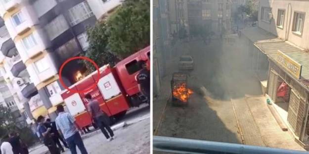 İzmir Torbalı'da tehlikeli gerilim! Suriyelilerin evleri ile araçlarını yaktılar
