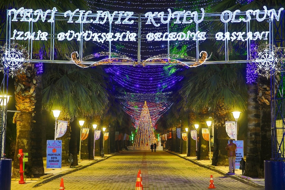İzmir yeni yıla ışıl ışıl girecek 