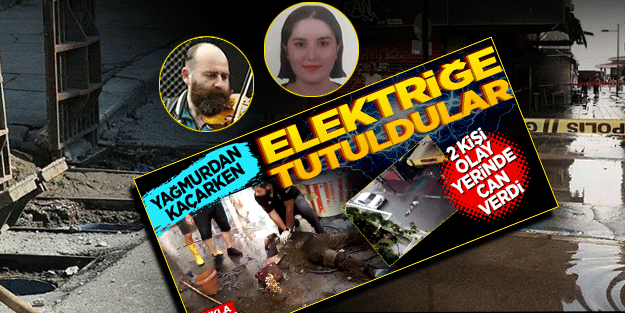 İzmir'de 2 kişinin hayatını kaybettiği olayda İZSU iddiası! Ölümlerin sebebi elektrik hattının üzerine konulan rögar kapakları mı?