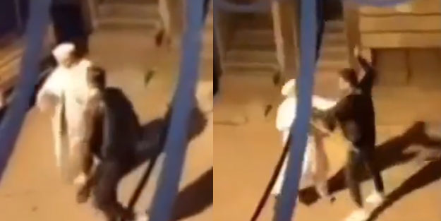 İzmir'de alçak saldırı! Bulun bu şerefsizi