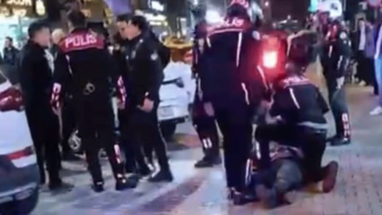 İzmir'de polise saldırı: 