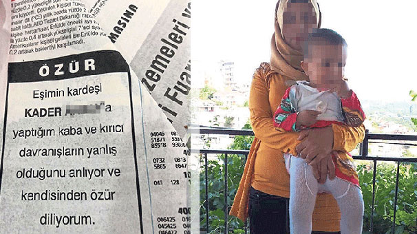 İzmir'de baldızına yaptıklarını gazete ilanıyla duyurdu!