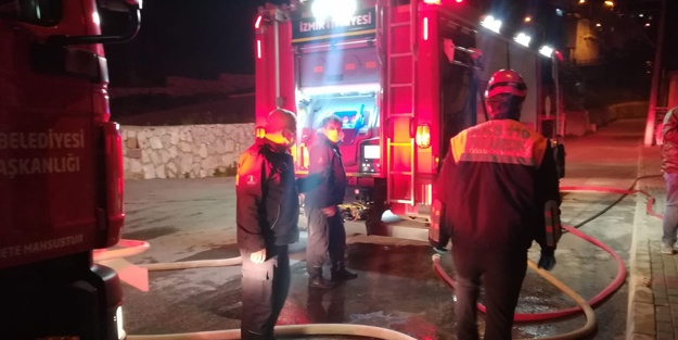 Karısı ve kızı içerdeyken evi ateşe verdi