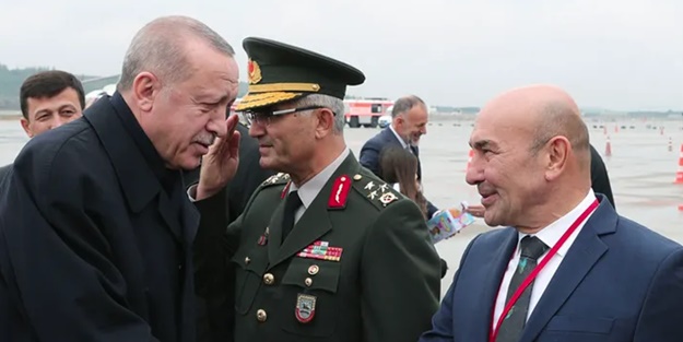 İzmir'de dikkat çeken görüntü! Kılıçdaroğlu'nu bıraktı, Erdoğan'ı karşılamaya gitti