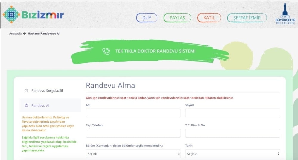 İzmir’de doktor danışma hattı devrede 