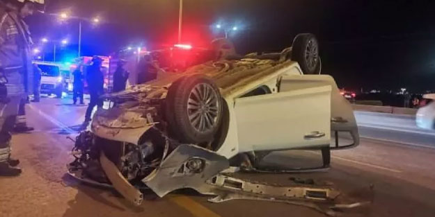 İzmir’de feci kaza: 4 yaralı