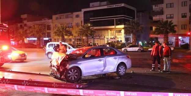 İzmir'de feci kaza!
