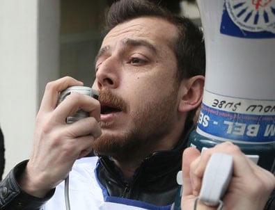 İzmir'de işçi eylemi