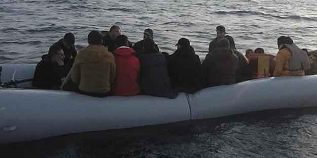 Yunan adalarına geçmeye çalışan göçmenler yakalandı