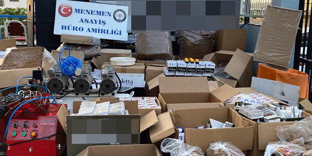 Kaçak tütün operasyonunda 3 kişi gözaltına alındı