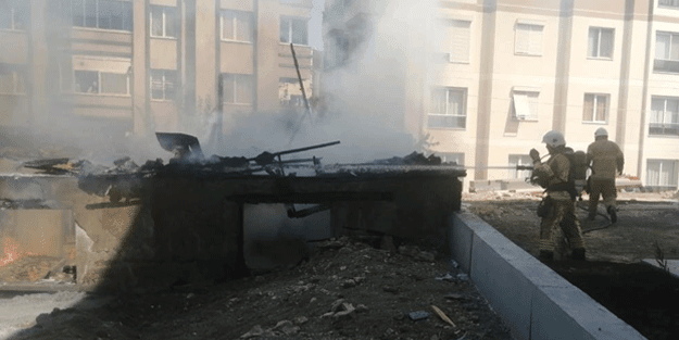 İzmir'de korkutan yangın