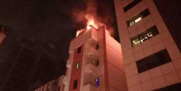 İzmir’de korkutan yangın