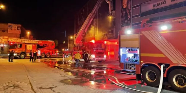 İzmir'de korkutan yangın