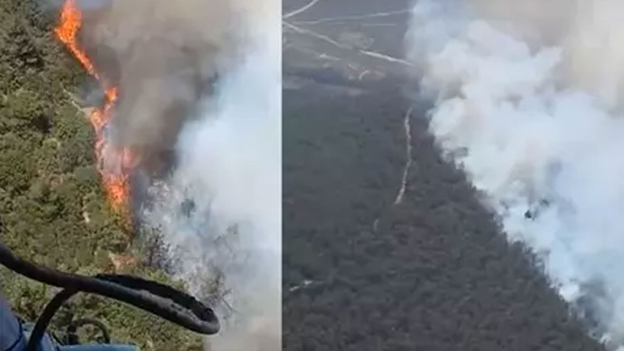 İzmir’de korkutan yangın