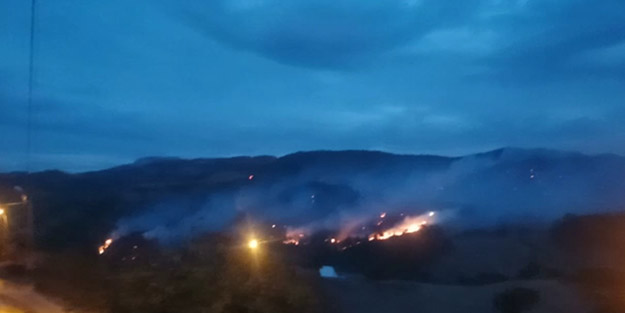 İzmir'de korkutan yangın kontrol altına alındı