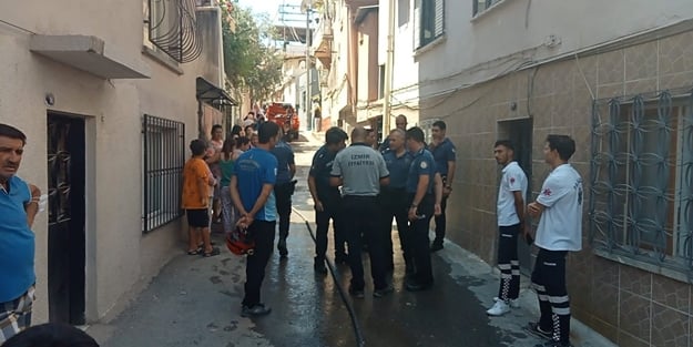 İzmir'de madde bağımlısı, anne ve kardeşini eve kilitleyip ateşe verdi