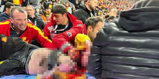 İzmir'de olaylı derbi! Kaleciyi hastanelik ettiler