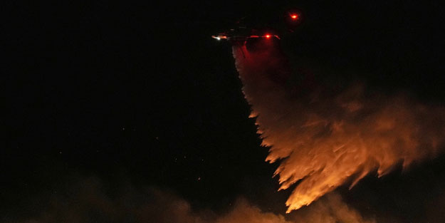 İzmir'de orman yangını! 1 kişi gözaltına alındı